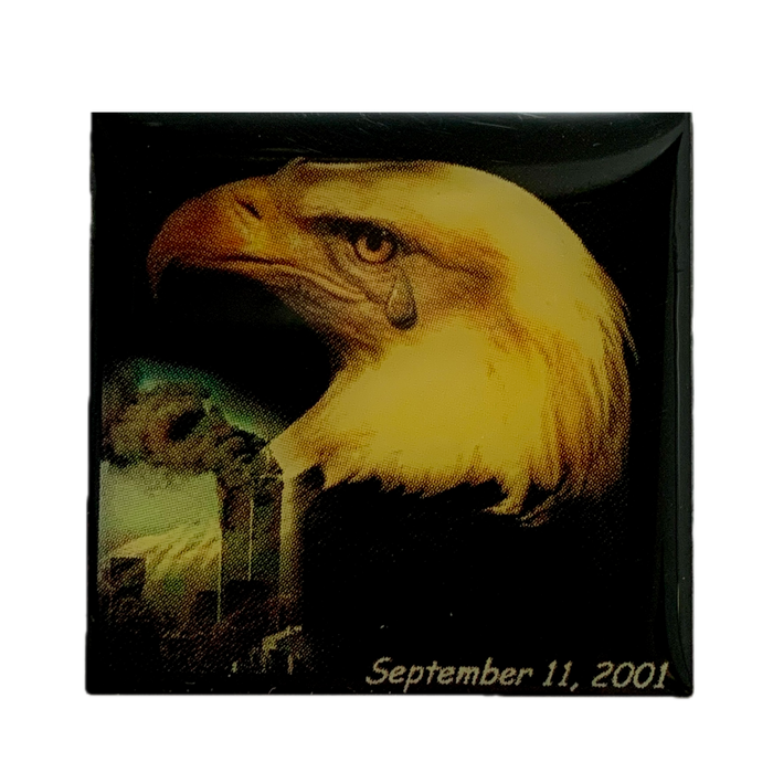 September 11, 2001 Eagle Head/Towers Memorial Pin