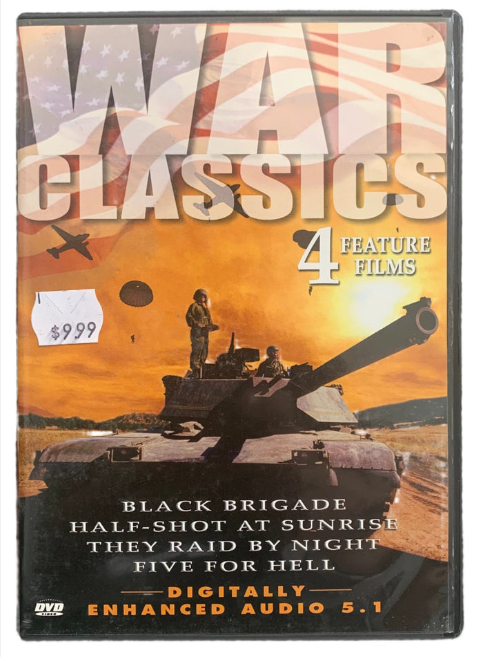 War Classics 4 Feature Films DVD's