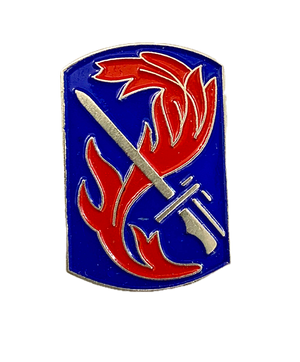 198th Infantry Brigade Pin