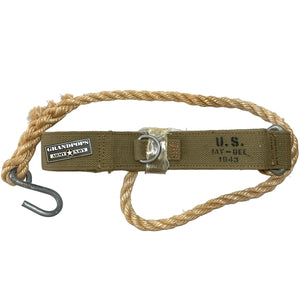 WW2 U.S. Army OD-3 M-1918 Drag Rope