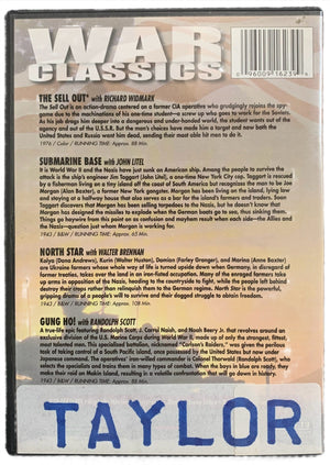 War Classics 4 Feature Films DVD's