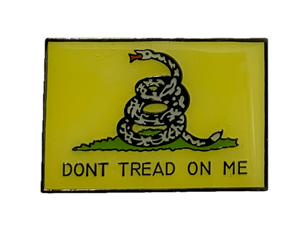 Don't Tread On Me Snake Pin