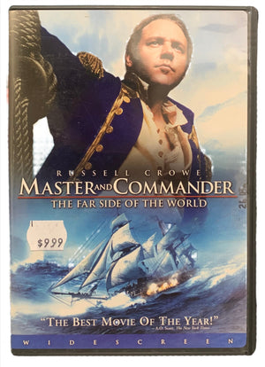 Master and Commander The Far Side of the World DVD