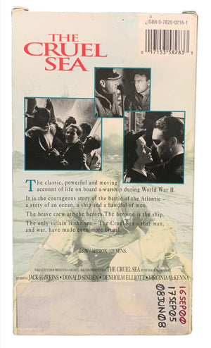 The Cruel Sea VHS