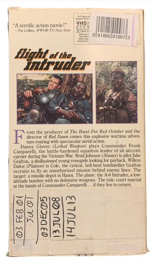 flight of the Intruder VHS