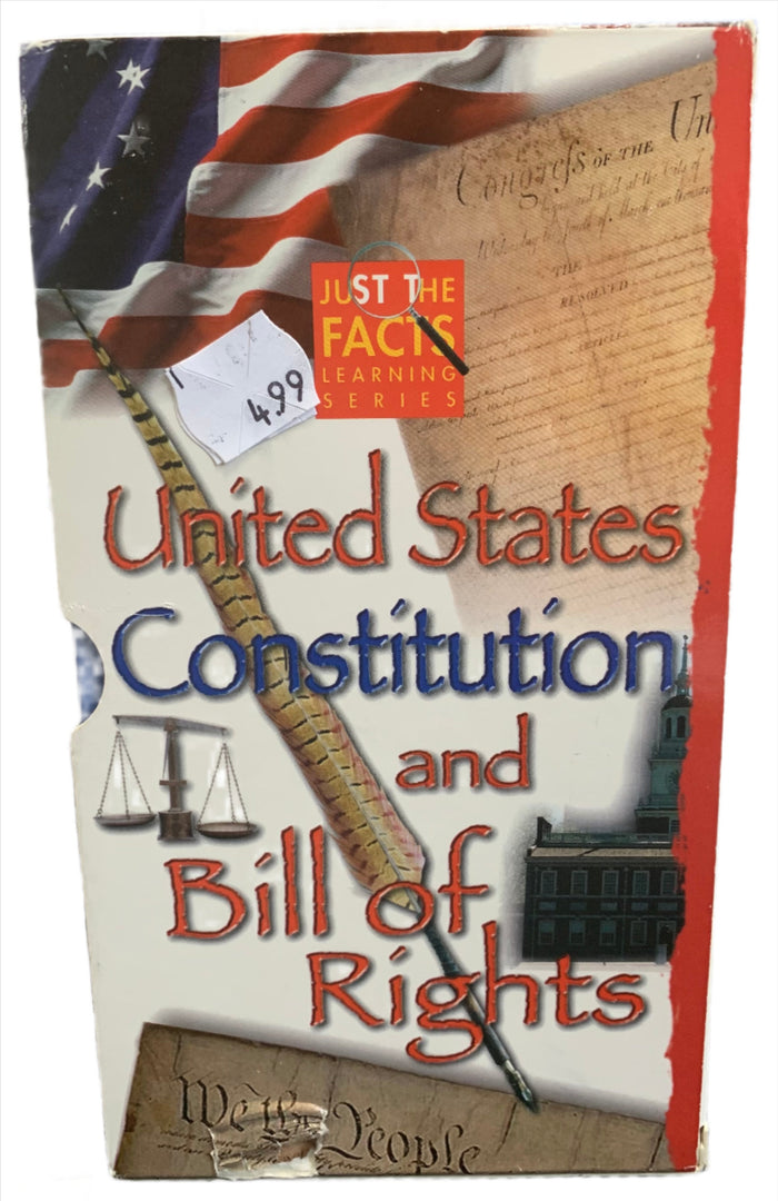 United States Constitution and Bill of Rights VHS Double Bundle