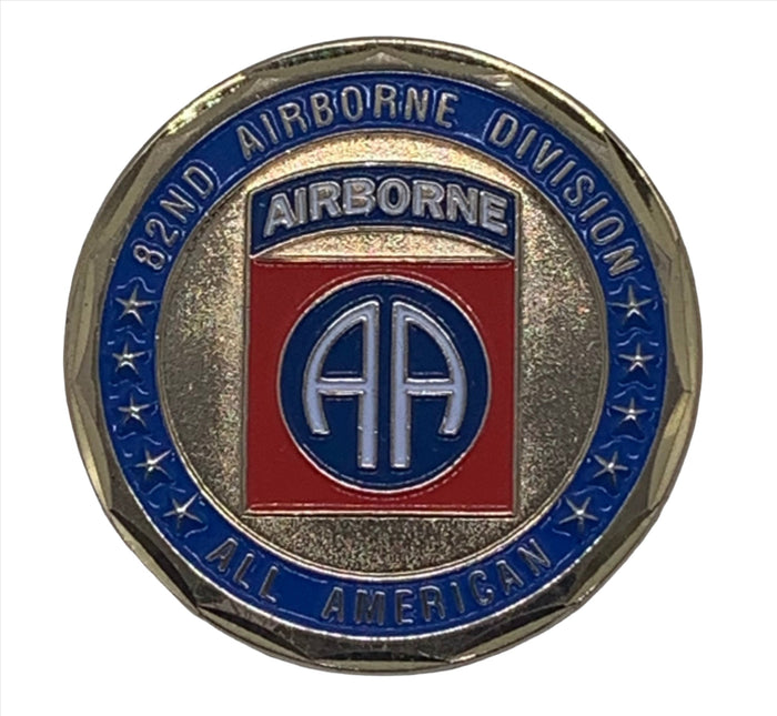 82nd Airborne Division All American Challenge Coin