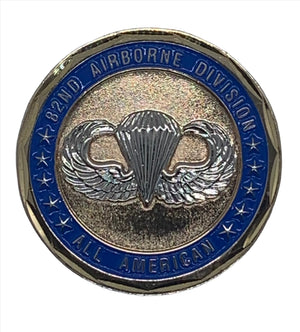 82nd Airborne Division All American Challenge Coin