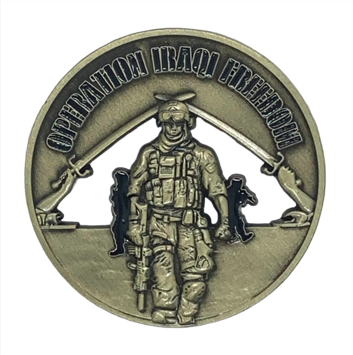 Operation Iraqi Freedom Veteran Challenge Coin