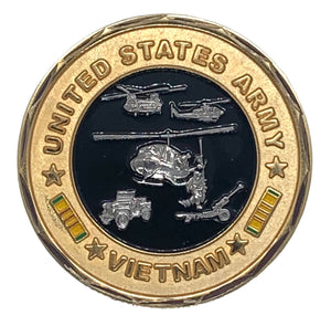 United States Army Vietnam Veteran Challenge Coin