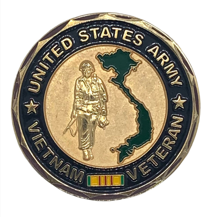 United States Army Vietnam Veteran Challenge Coin