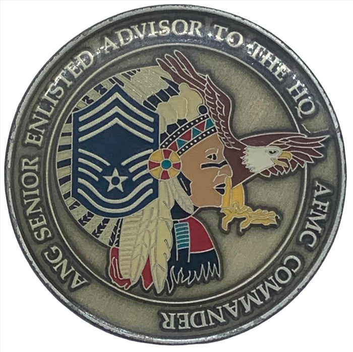 AFMC Commander Challenge Coin