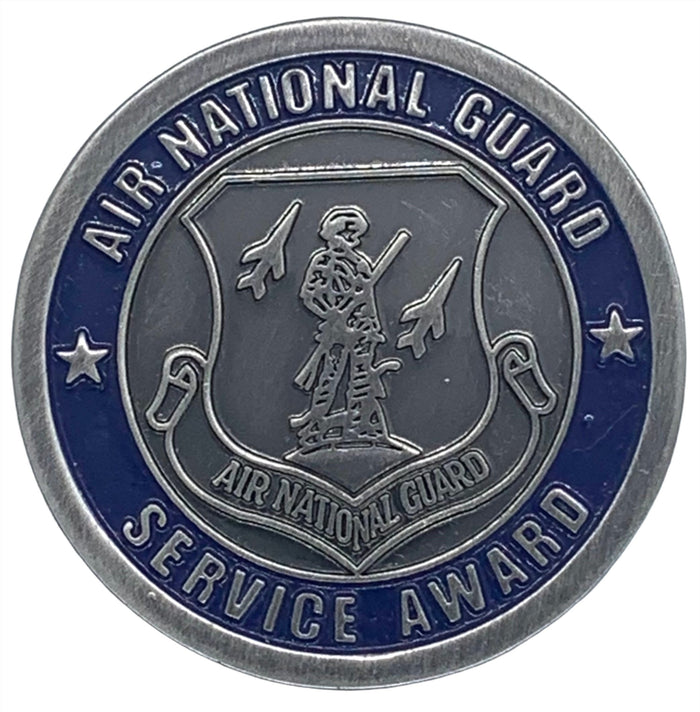 Air National Guard Service Award Challenge Coin