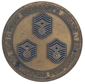 First Sergeant Award Challenge Coin