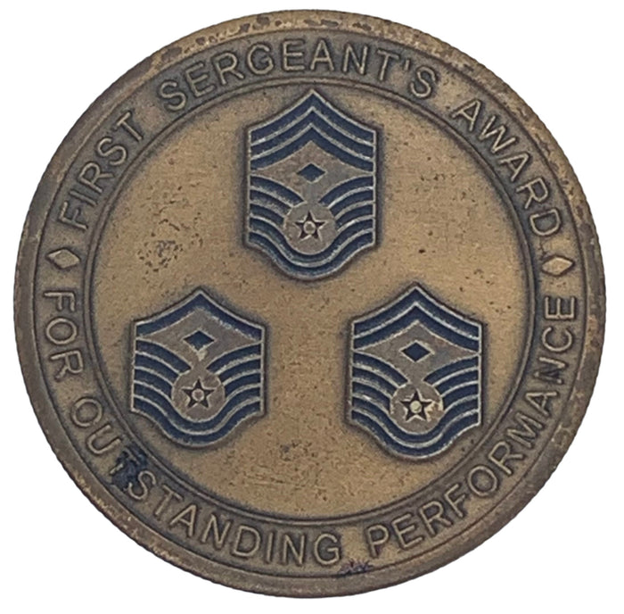 First Sergeant Award Challenge Coin