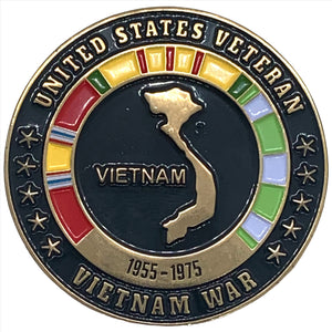 United States Veteran Vietnam War Challenge Coin