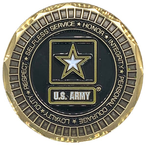 Wounded Warrior U.S. Army Challenge Coin