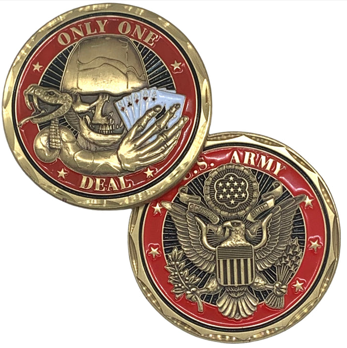 U.S. Army Only One Deal Challenge Coin