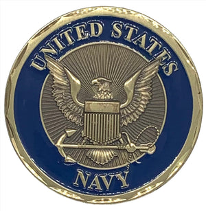 I Love my Sailor Challenge Coin