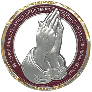 Pray for our Military Challenge Coin