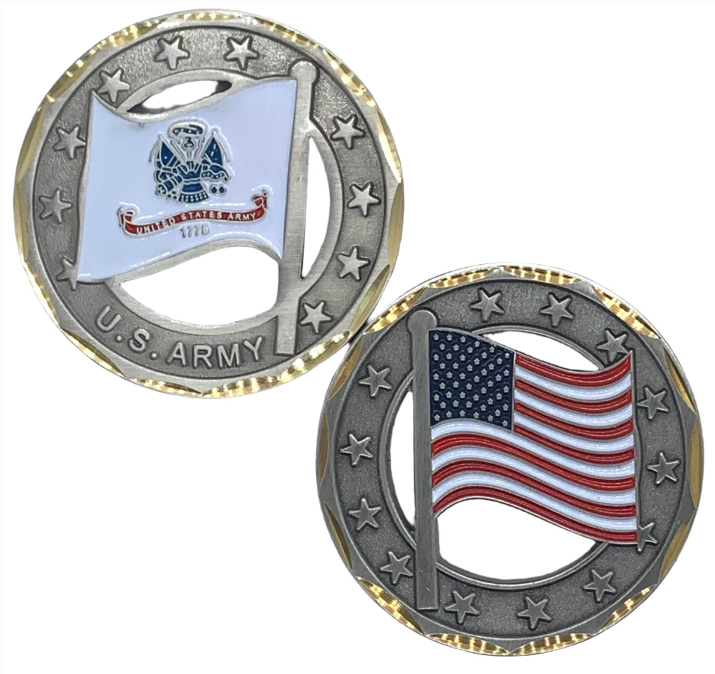 United States Army Challenge Coin – GRANDPOPSARMYNAVY