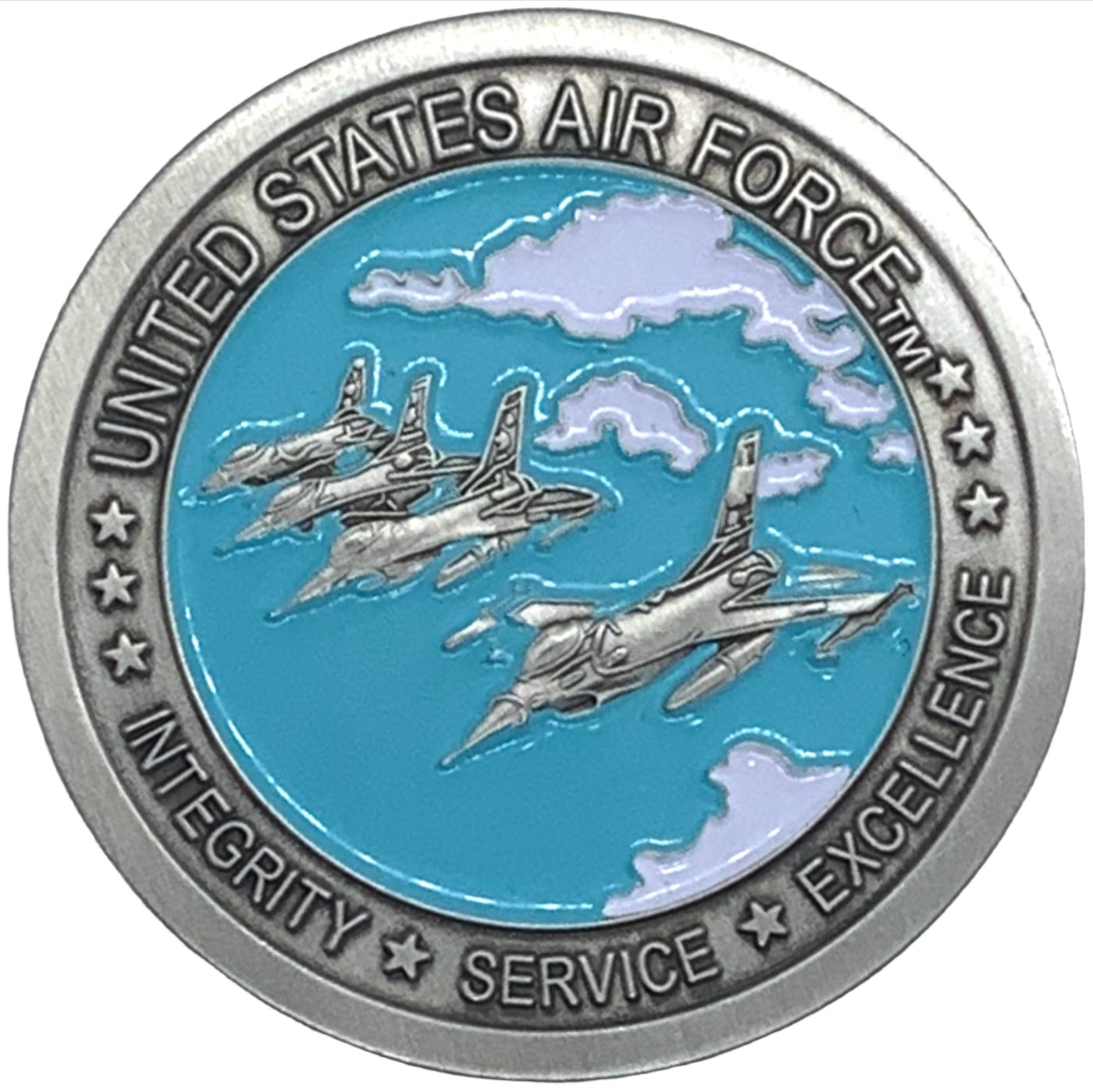 United States Air Force Challenge Coin – GRANDPOPSARMYNAVY