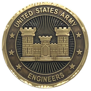 United States Army Engineers Challenge Coin