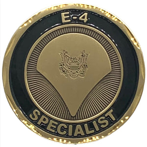 E-4 Specialist Challenge Coin