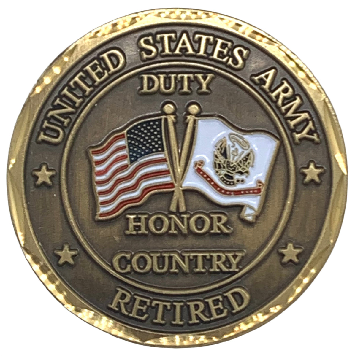 Retired United States Army Challenge Coin – GRANDPOPSARMYNAVY