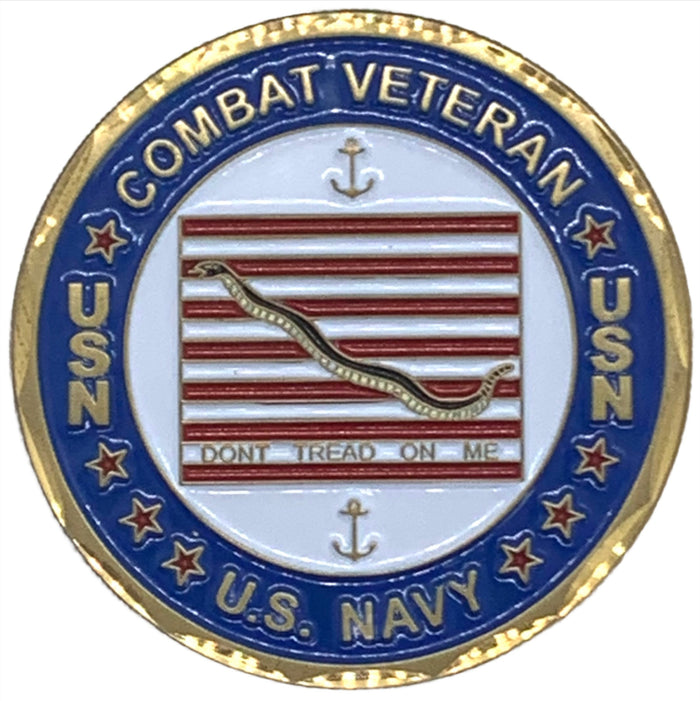 Combat Veteran U.S. Navy Challenge Coin