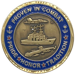 Combat Veteran U.S. Navy Challenge Coin