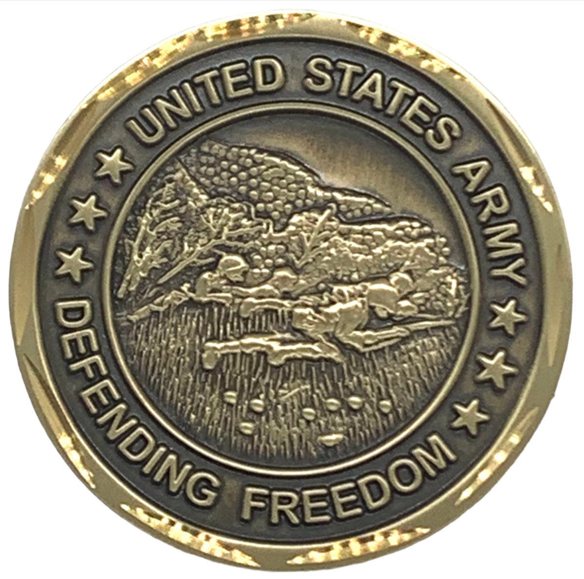 United States Army Challenge Coin – GRANDPOPSARMYNAVY