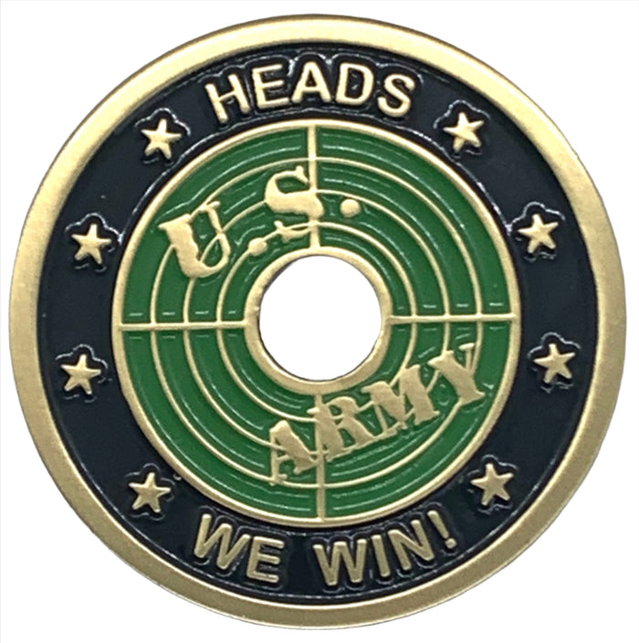 U.S. Army Heads & Tails Challenge Coin