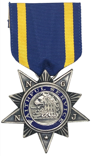 New Jersey National Guard Faithful Service Medal