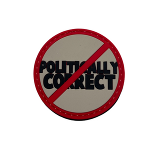 Anti Politically Correct PVC Moral Patch