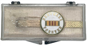 Vietnam Ribbon Brothers Forever Neck-Tie Clip