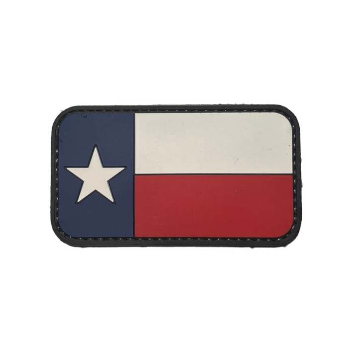 Texas Flag PVC Moral Patch