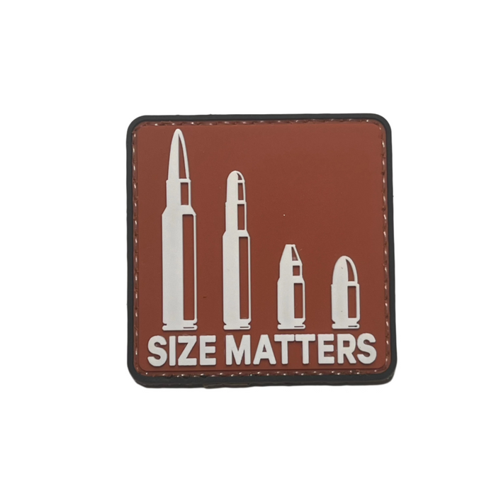 Size Matters PVC Moral Patch