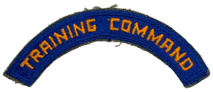 WW2 U.S. Army Air Force Training Command Tab Color Patch