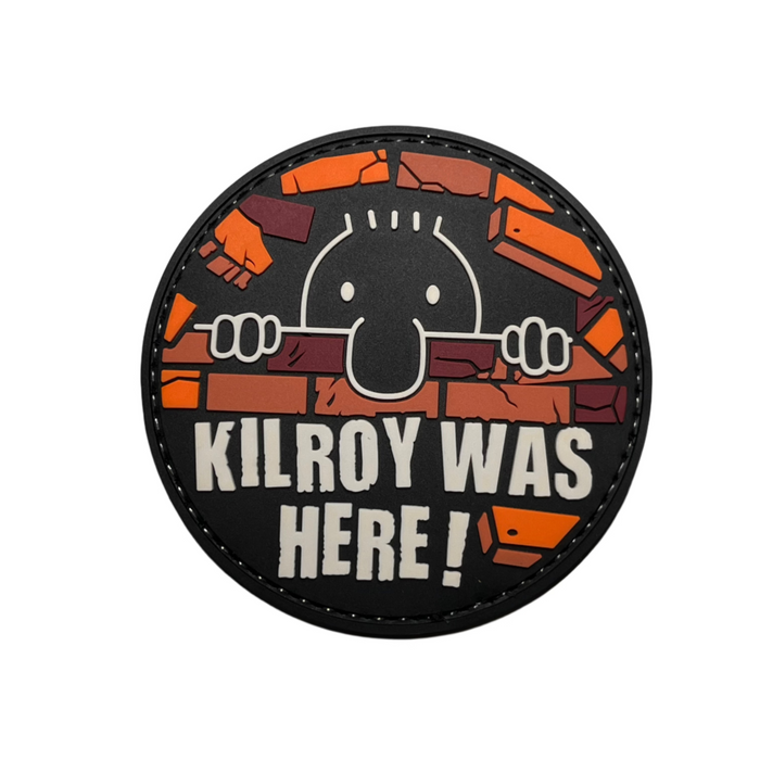 Kilroy Was Here PVC Moral Patch