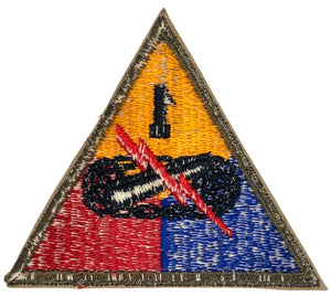 U.S. WW2 1st Armored Division Color Patches