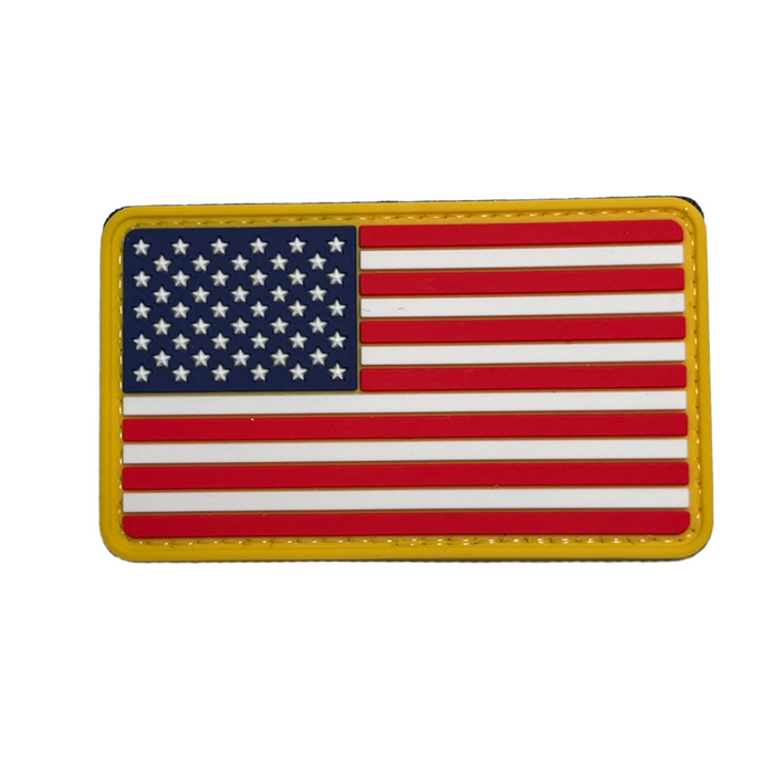 American Flag PVC Moral Patch