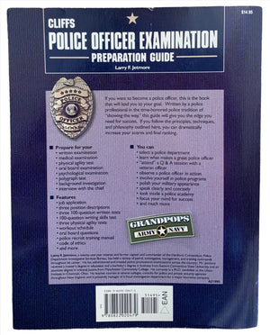 Cliffs Police Officer Examination Preparation Guide