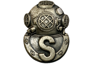 USN Salvage Diver Badge Pin