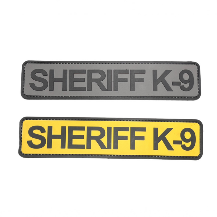 Sheriff K-9 PVC Patch