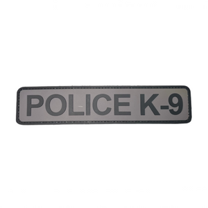 Police K-9 PVC Patch Discolored