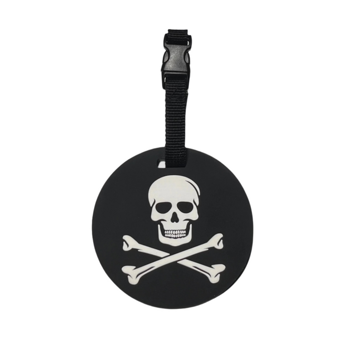 Skull & Bones PVC Luggage Tag