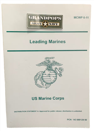 MCWP 6-11 Leading Marines US Marine Corps USED Manual