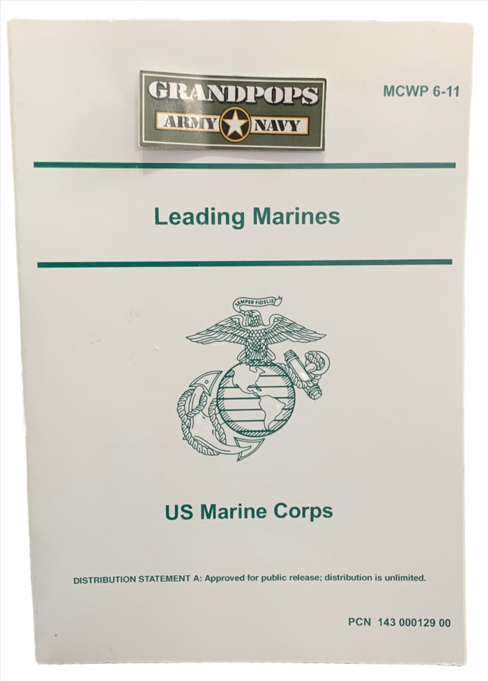 MCWP 6-11 Leading Marines US Marine Corps USED Manual