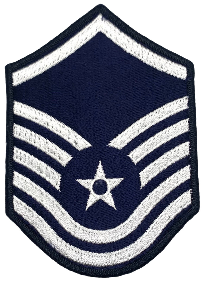 U.S. Air Force Men's Master Sergeant (E-7) Dress Uniform Rank Patch ...